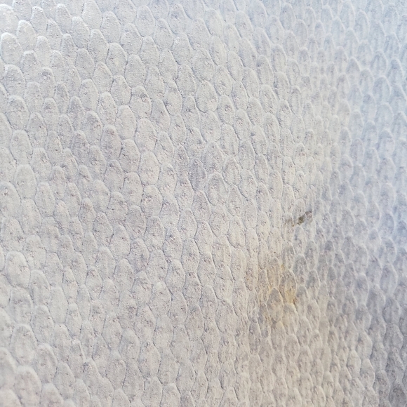 Anthropologie Snake Embossed Leather Mini Skirt - Picture 6 of 11